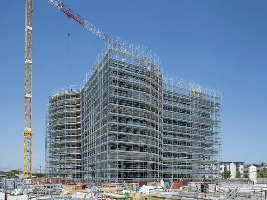 盤扣式腳手架租賃價格比扣件式鋼管腳手架貴！